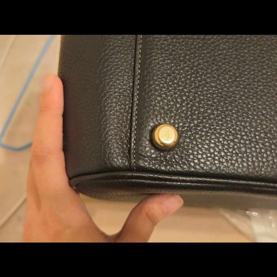 coach戴菲斜背真牛皮包/全新僅拆包裝-2
