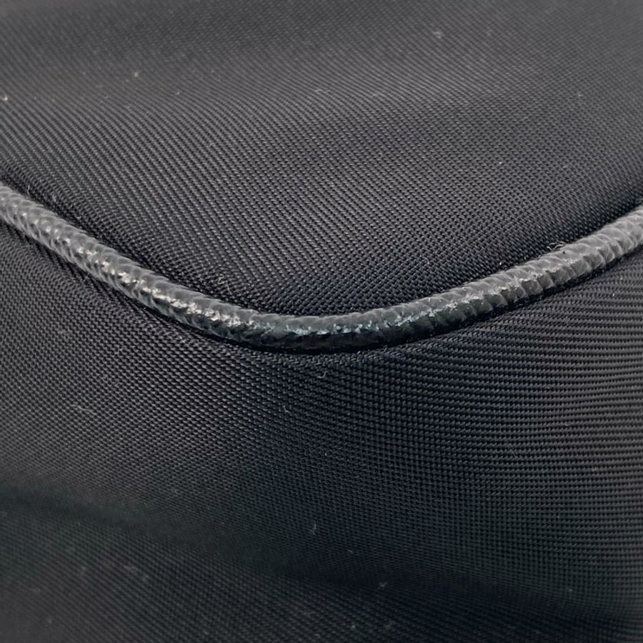 ☆ PRADA 普拉達 Black Re-Nylon Shoulder Bag 黑色再生尼龍肩背包 1NE515-267015309-8