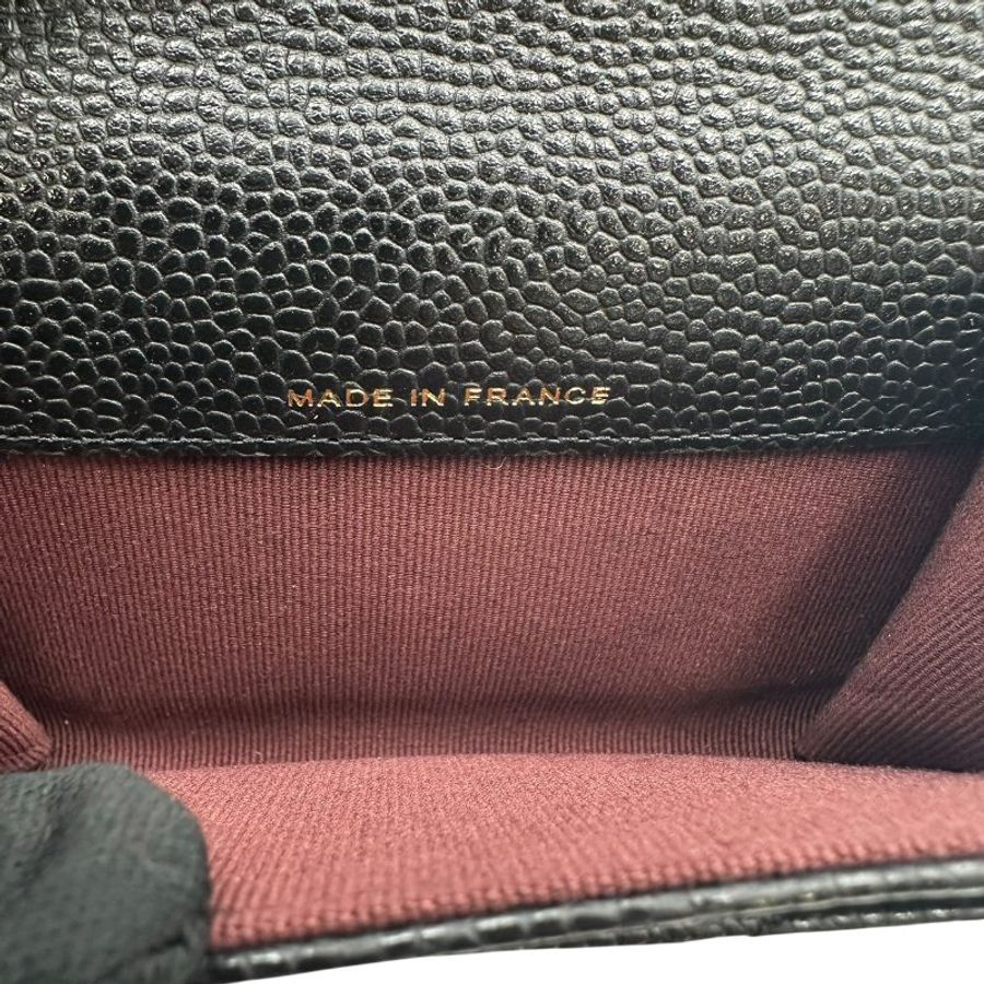 【美收精品】CHANEL 暗釦卡夾零錢包 C-813【隔月月中將轉賣至日本 上架期限30天】-8