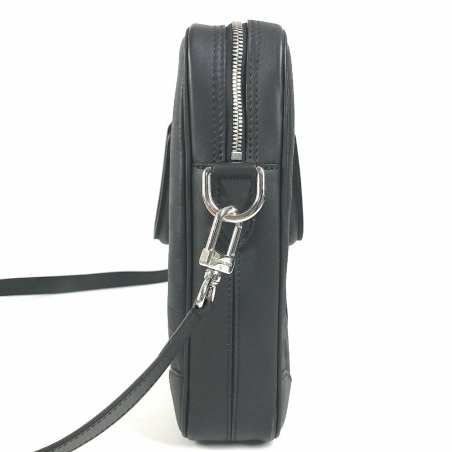 路易威登 N40444 Damier Infini Porte Documents Voyage PDV 手提包,雙肩包/肩包/手提包,商務款,皮革材質,男女通用,瑪瑙黑-2
