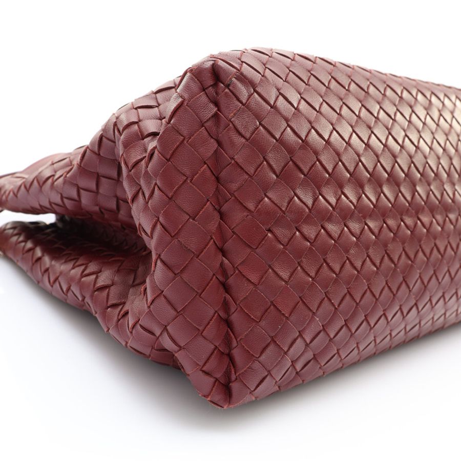 BOTTEGA VENETA BV 寶緹嘉 肩背包 紅色 編織羊皮 428052-7