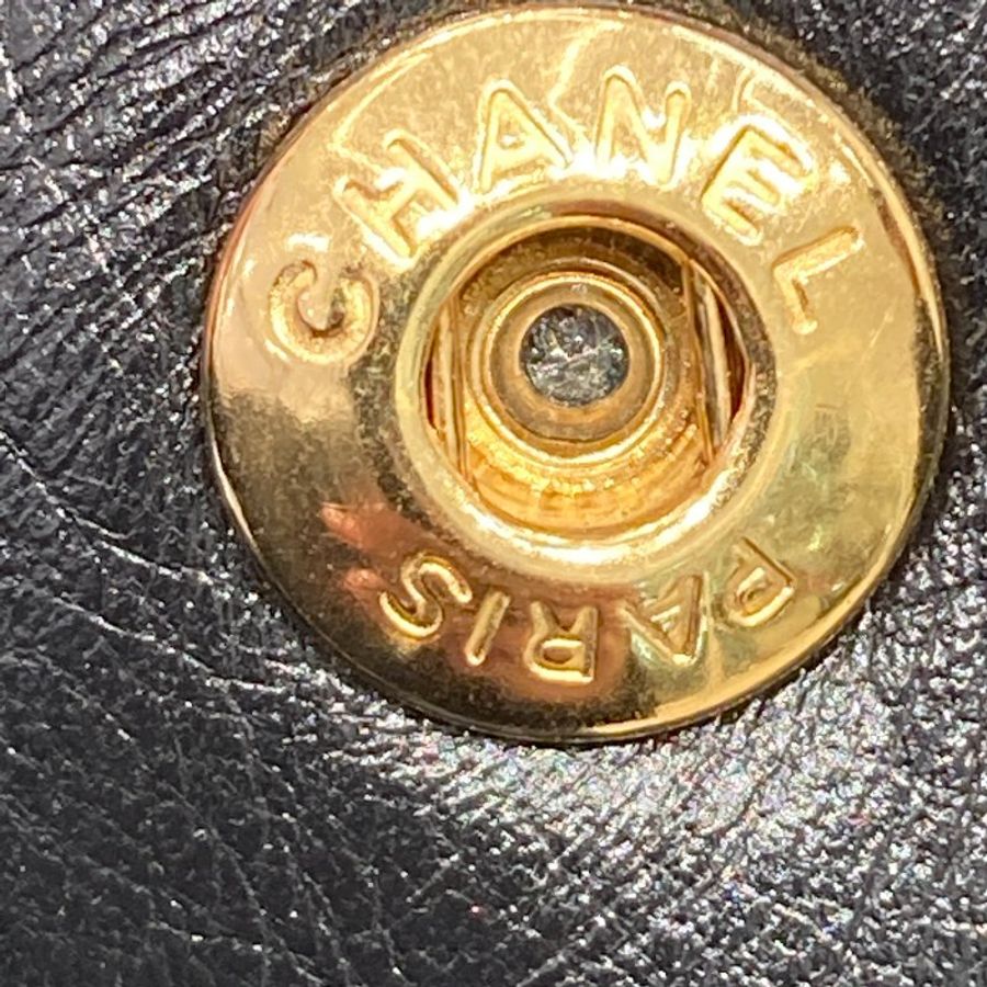 CHANEL 香奈兒 22 BAG 黑色 金釦-14