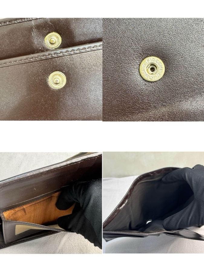 【赫蒂國際精品】 Fendi 芬迪Zucca 老花三折長夾 vintage-11