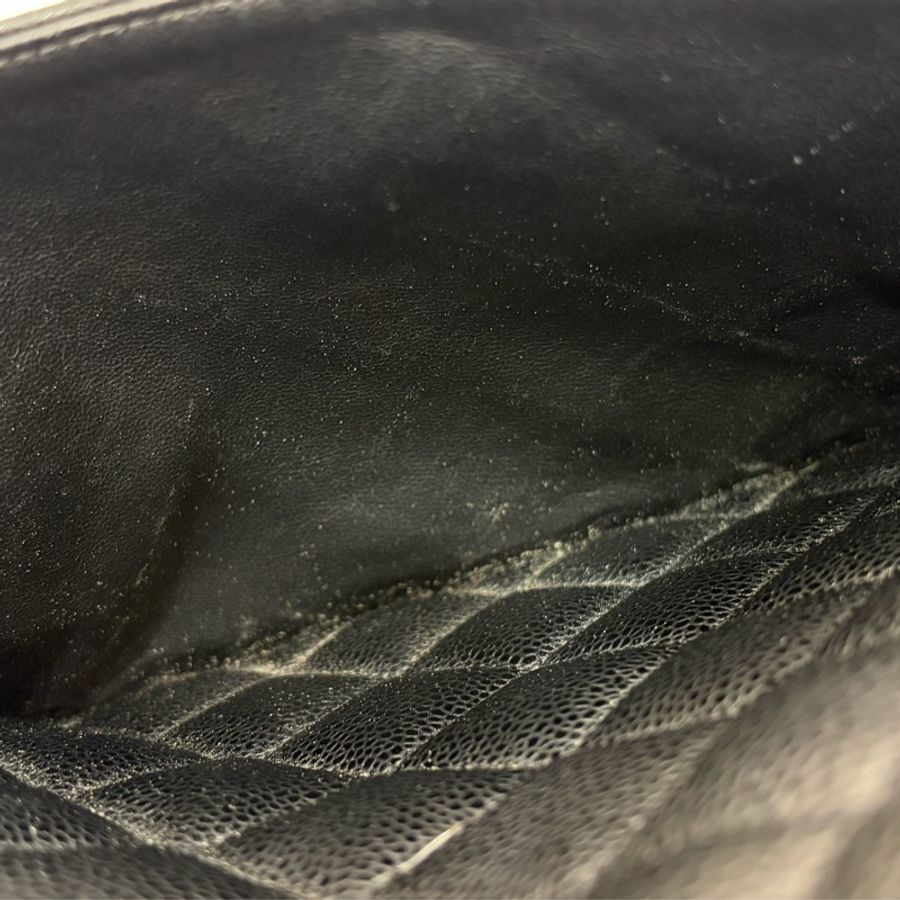 Chanel 1804 GST BOOKTOTE 黑色荔枝皮 金幣包 肩背包 手提包 托特包-39