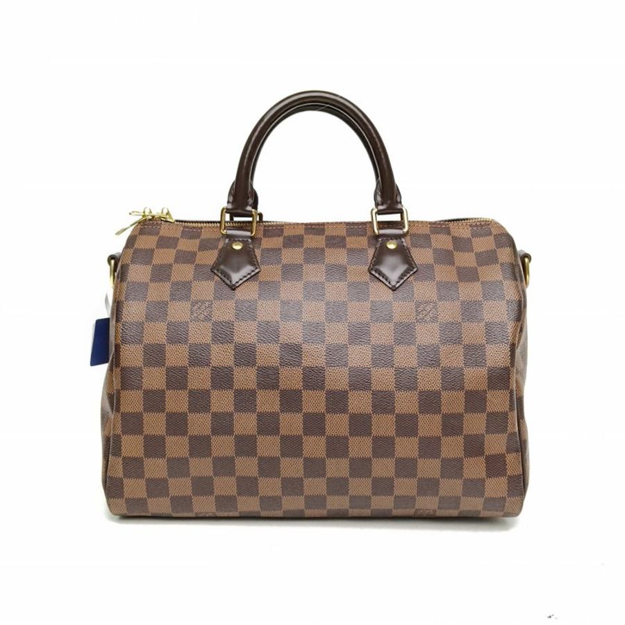 LOUIS VUITTON Sp30配肩帶棕色棋盤格PVC2019肩背包-2