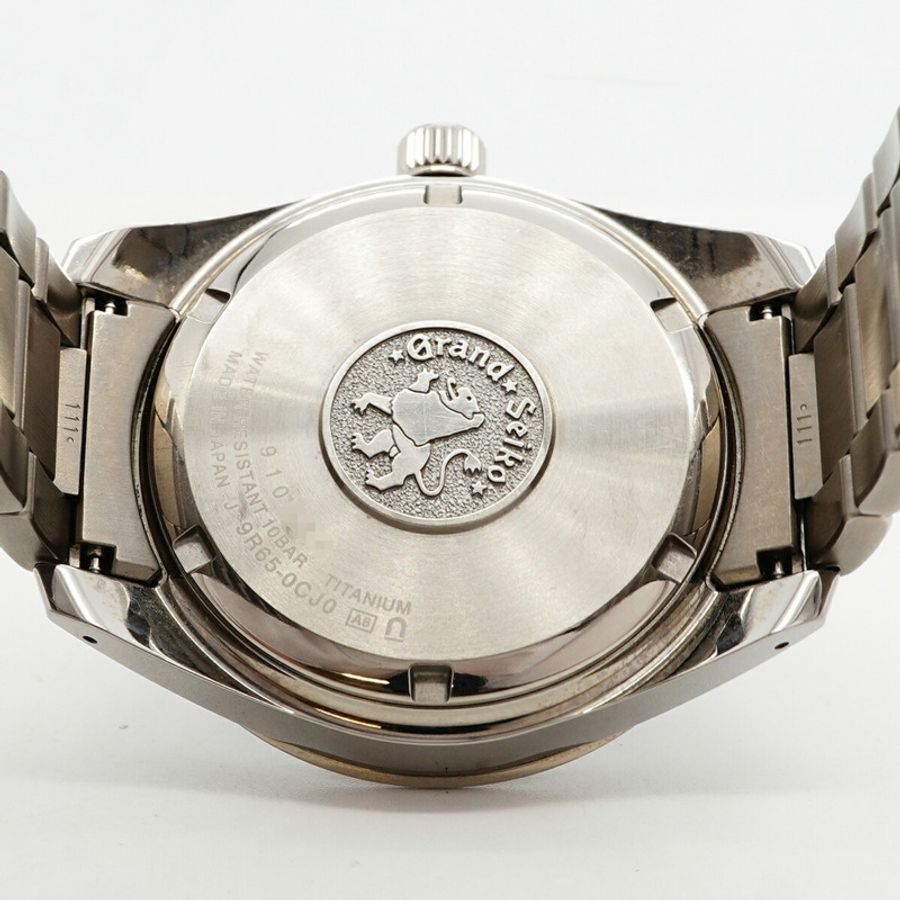 精工 Grand Spring Drive SBGA349 9R65-0CJ0 黑色錶盤男士腕錶-4