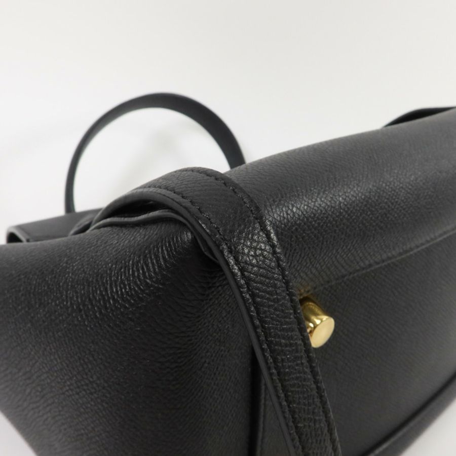CELINE 牛皮皮革Micro Belt Bag手挽肩背兩用袋-10