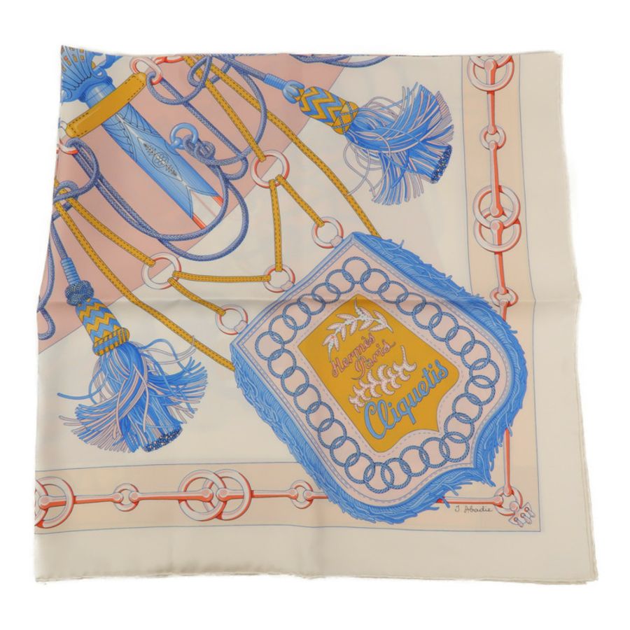 HERMES 絲質Scarf 90x90絲巾-3