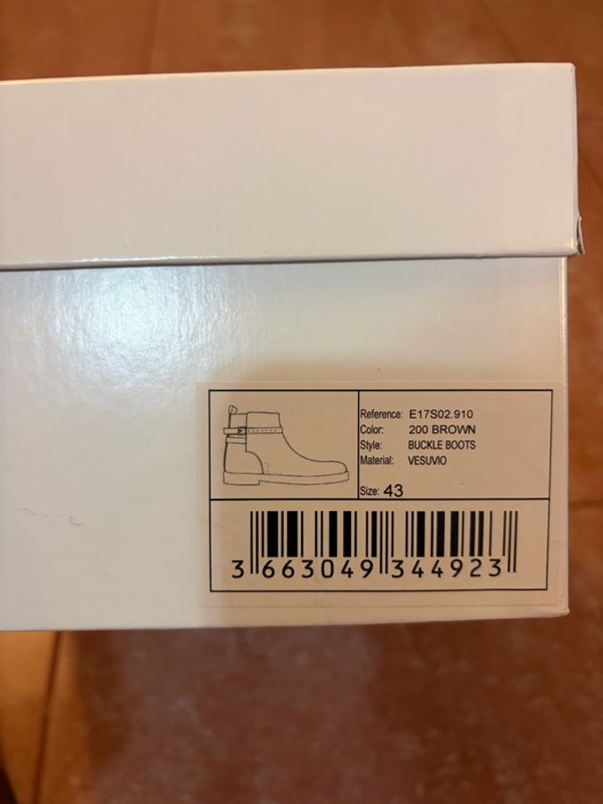 AMI 麂皮靴 US10-5