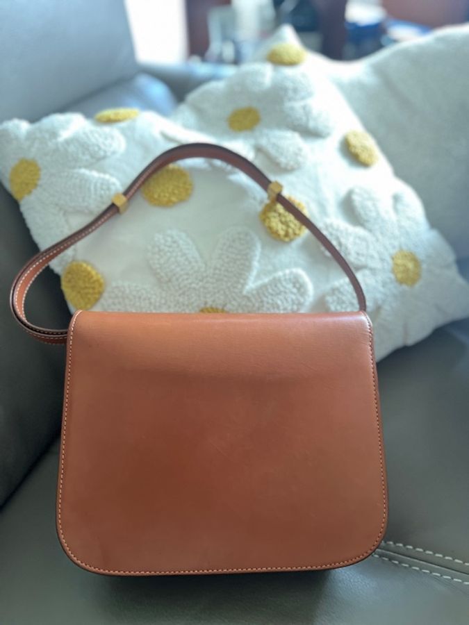 Celine Classic Box Bag Medium Tan 焦糖棕 豆腐包 中號-1