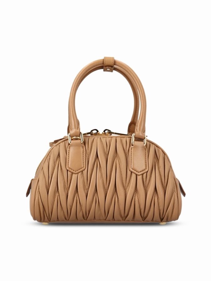 Miu Miu 女士 拉鍊單肩包 22cm*10.5cm*13cm-2