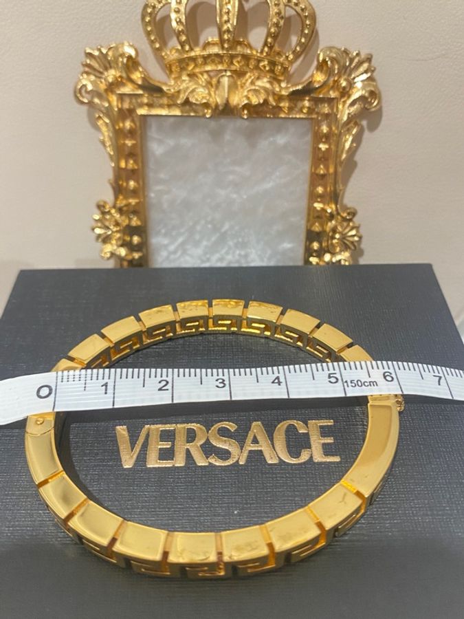 Versace 專櫃正品希臘迴紋手環（S號）-18