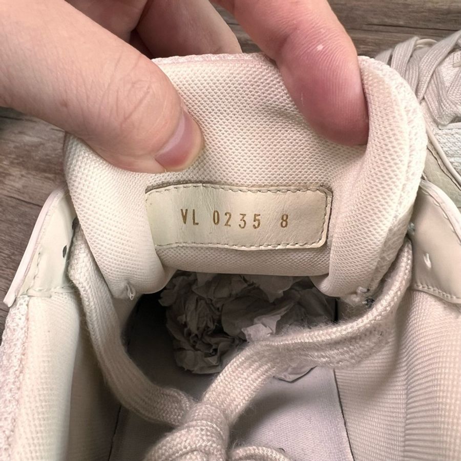 LV路易威登 trainer 拼接 白棕色 灰白 米白色 42碼-7