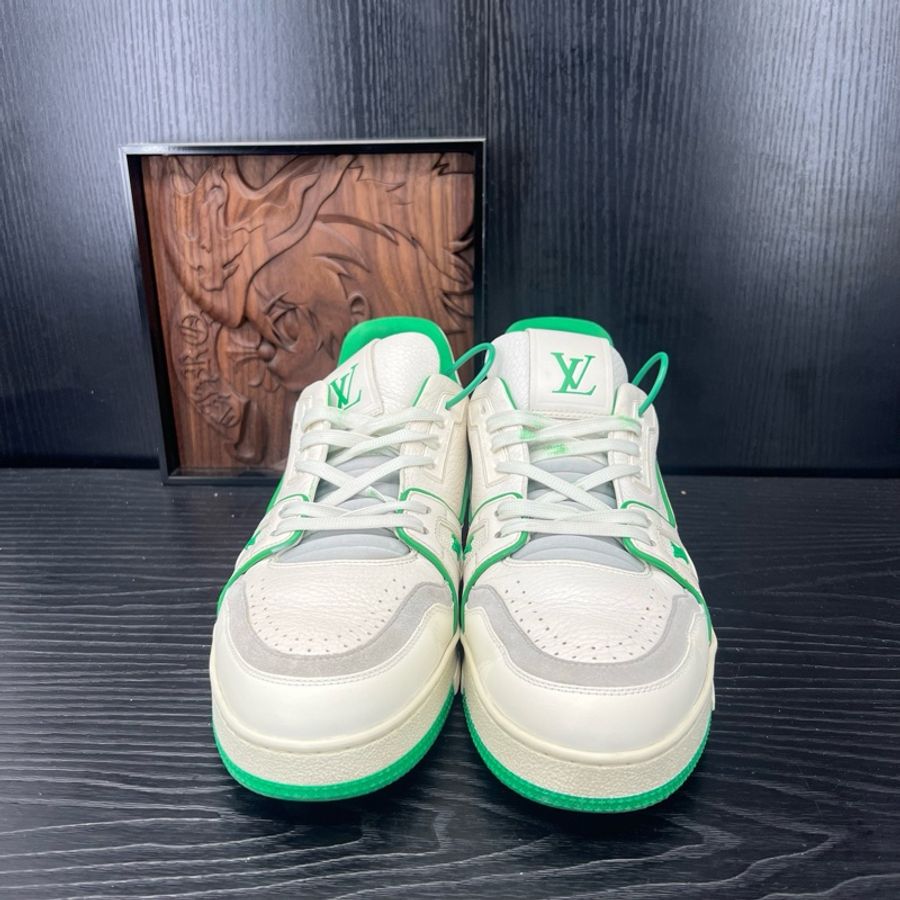 Louis Vuitton路易威登 trainer 新款白綠 42碼-1