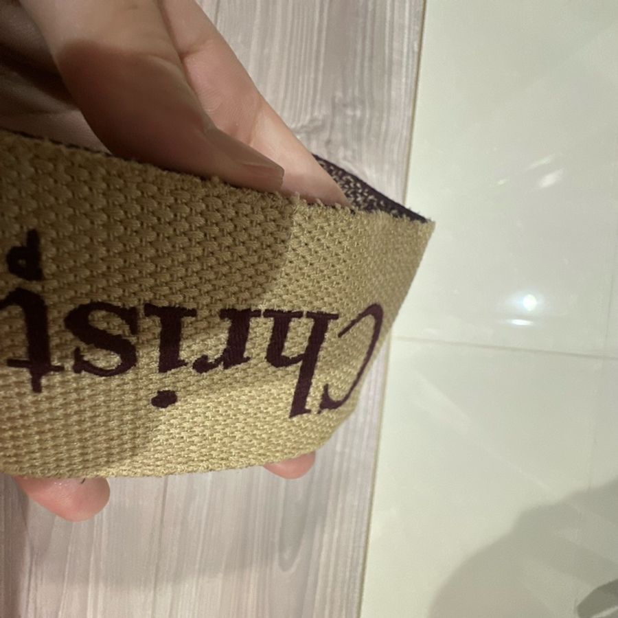 Dior紅米相間背帶-17