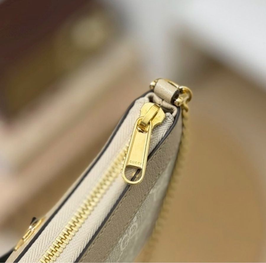 🔥全網最低價 GUCCI  OPHIDIA Mini小麻將 燕麥色-10