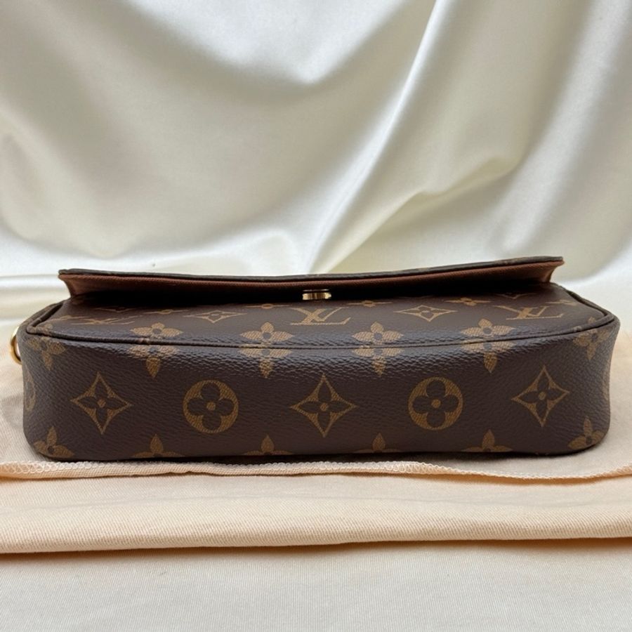 LOUIS VUITTON 路易威登WALLET ON CHAIN IVY 經典老花印花鏈條 老花-4