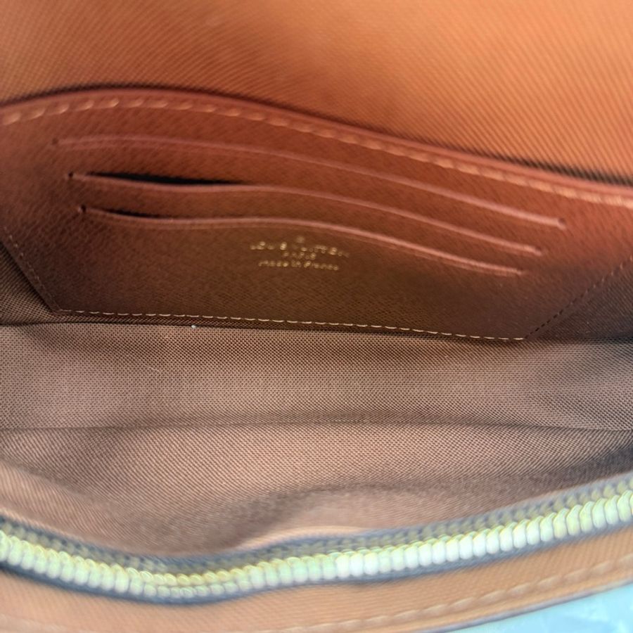 LOUIS VUITTON 路易威登WALLET ON CHAIN IVY 經典老花印花鏈條 老花-5