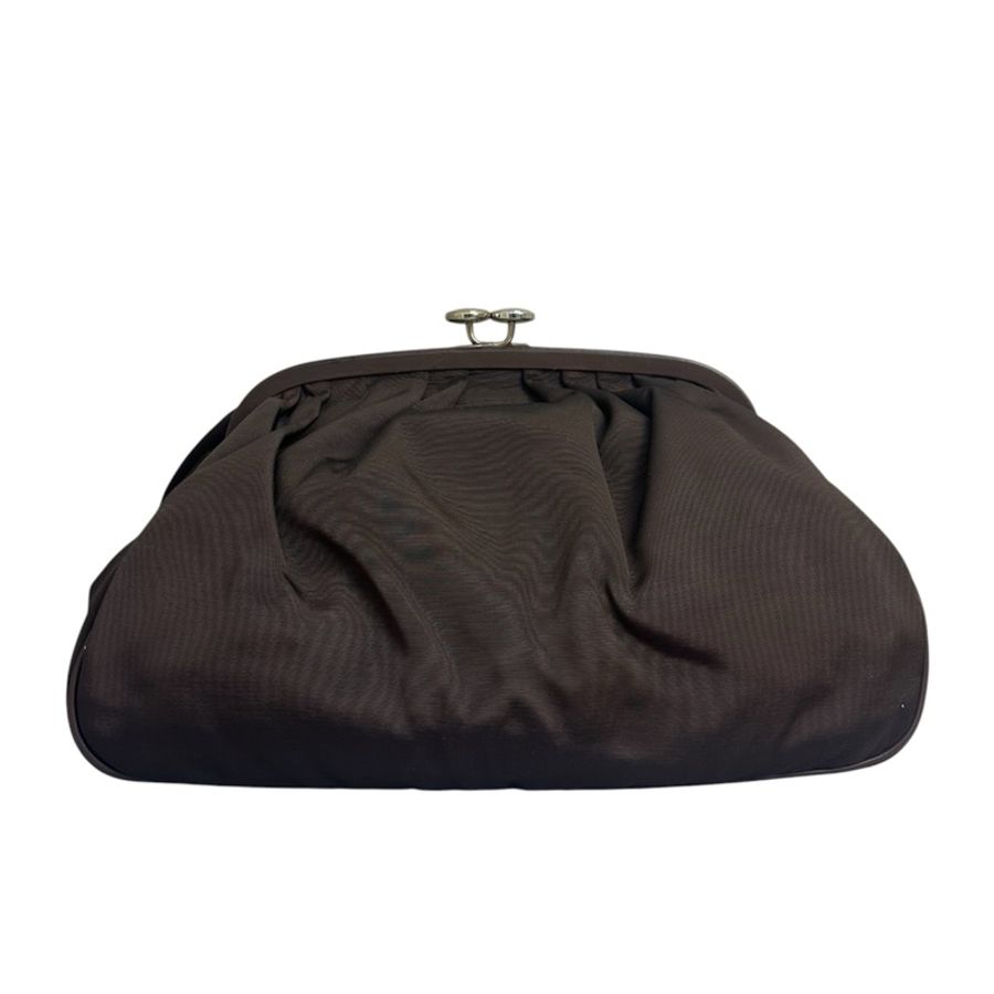 【赫蒂國際精品】 Celine 咖啡色手拿包 vintage-4