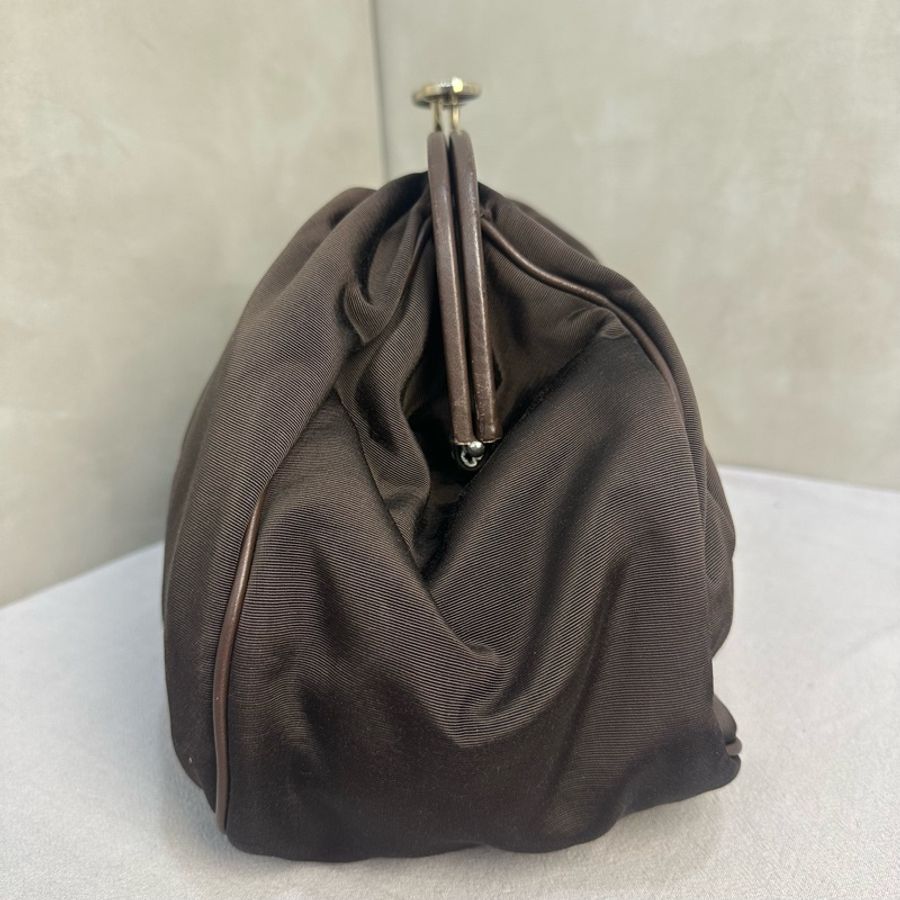 【赫蒂國際精品】 Celine 咖啡色手拿包 vintage-6