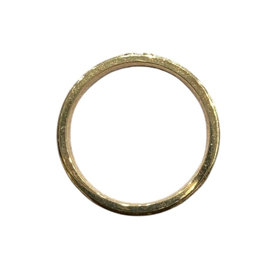 TIFFANY&CO 蒂芬妮 T RING T系列戒指 K18YG 8.96g 鑽石 #63-5