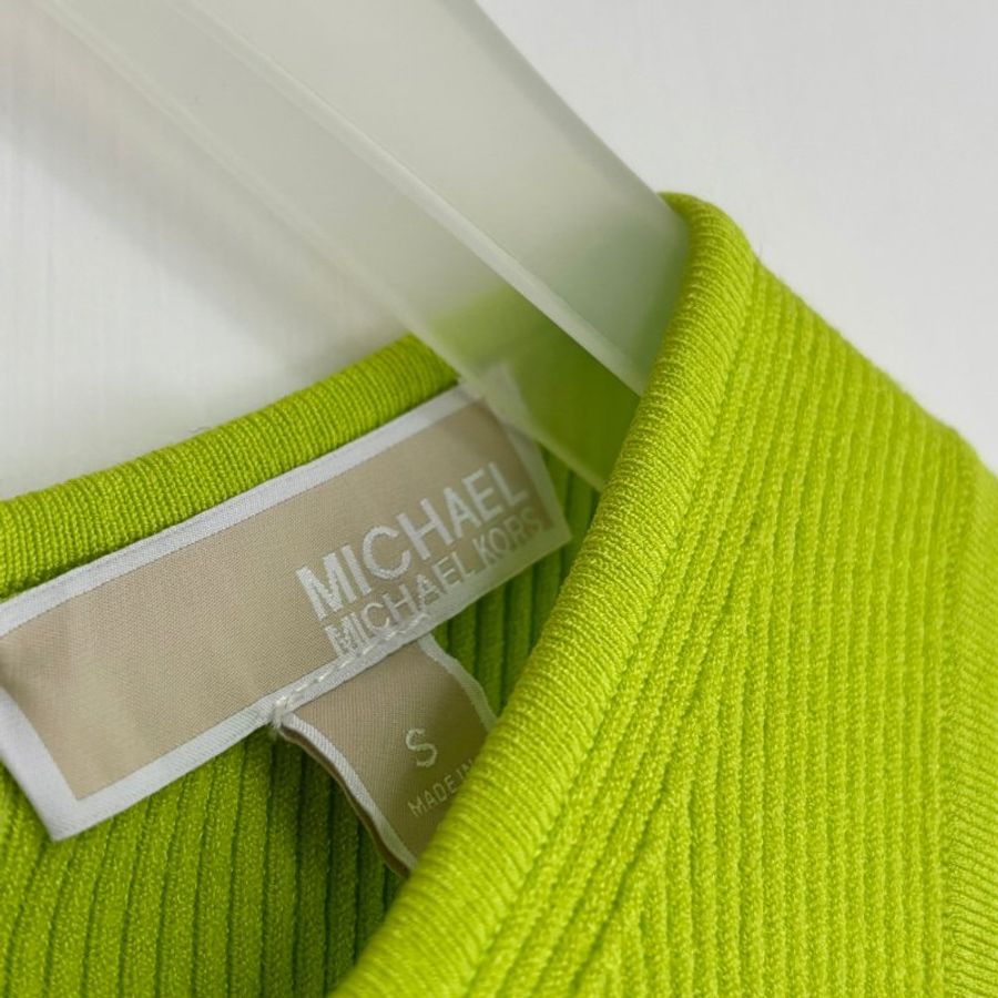 ::Michael Kors:: Day dress green 修身長洋裝 1號-17