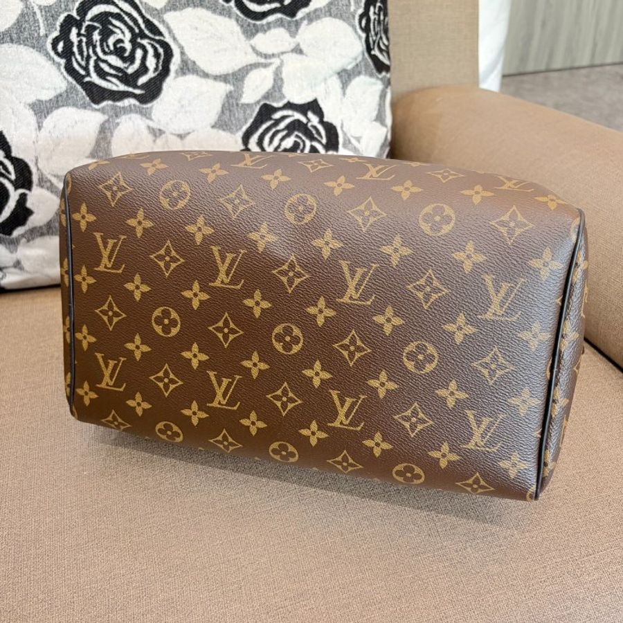 LV M12243 經典Speedy Soft 30 Dark-4