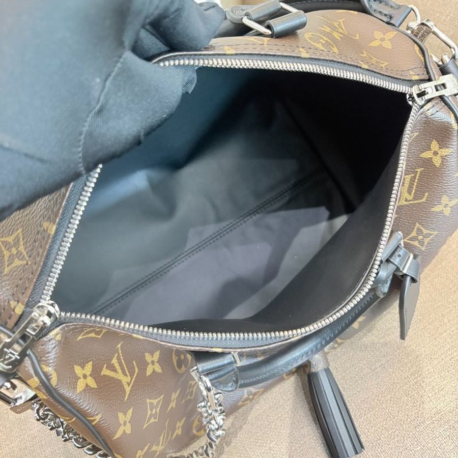 LV M12243 經典Speedy Soft 30 Dark-8