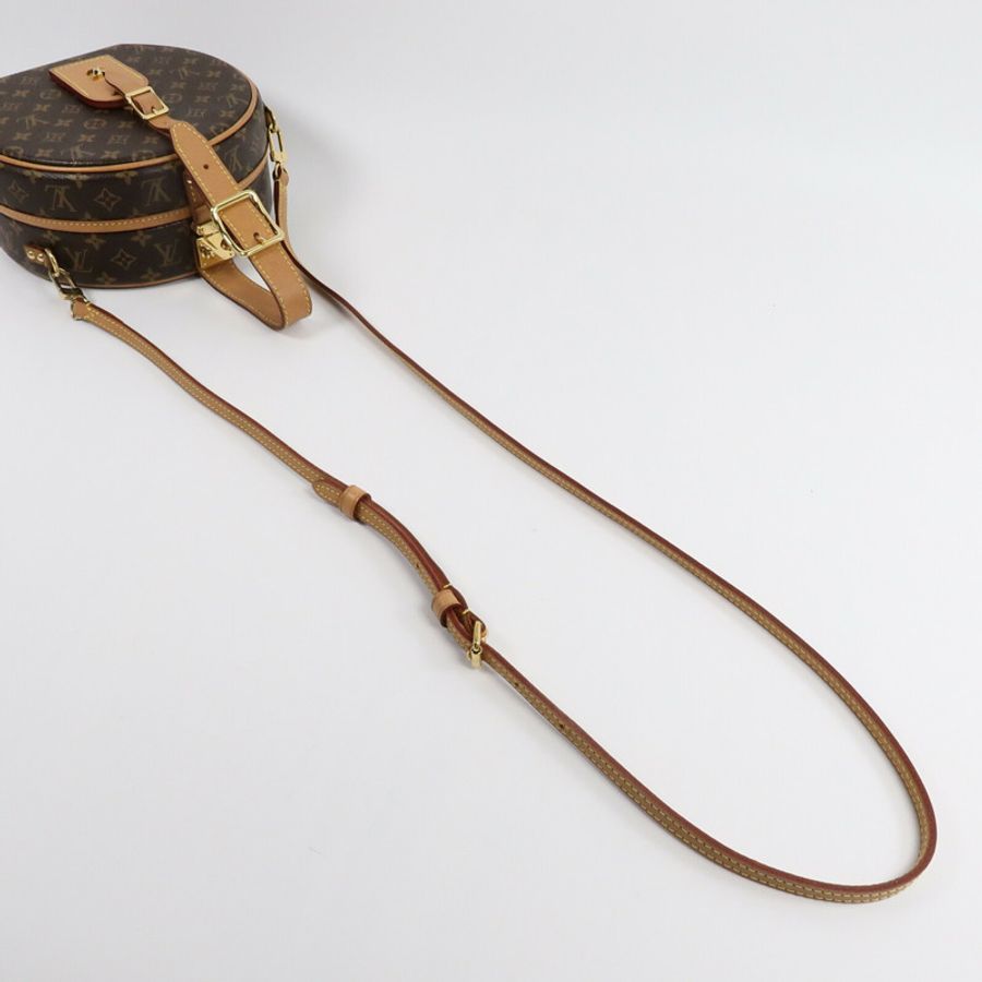 LOUIS VUITTON Monogram Petite Boite Chapeau金扣手挽肩背兩用袋-10