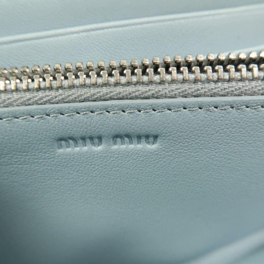 Miu Miu 牛皮皮革Long Wallet長錢包-7