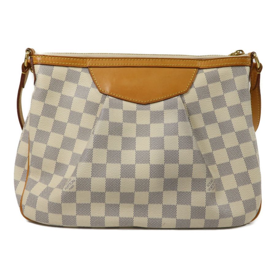 LOUIS VUITTON Damier Azur Siracusa PM肩背袋-1