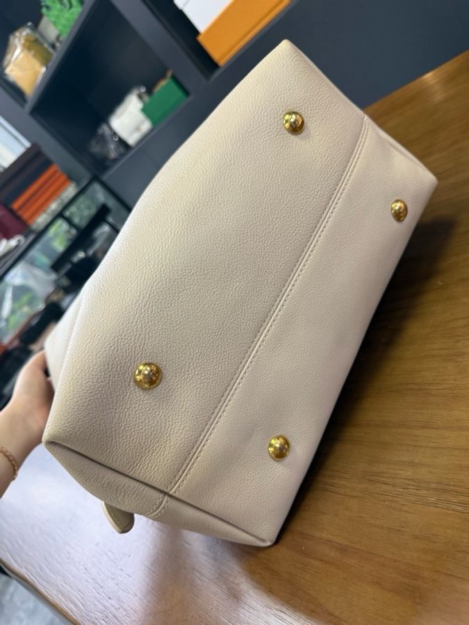 Louis Vuitton 路易威登 LOW KEY HOBO 中號手袋 米色 沒子包 31x35x18-3