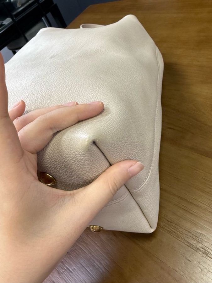 Louis Vuitton 路易威登 LOW KEY HOBO 中號手袋 米色 沒子包 31x35x18-11