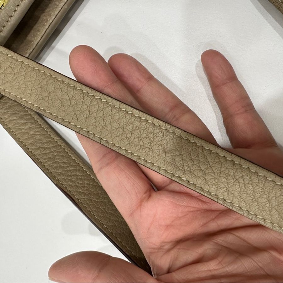 HERMES CHENNAI 草編 竹編包 編織 菜籃子 海攤包 托特包 購物包 手提包 肩背包 購物袋-16