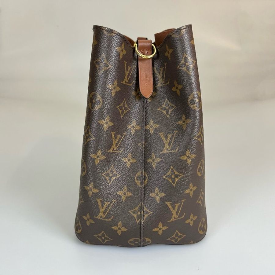LV M44887 咖色老花NéoNoé MM水桶包-3