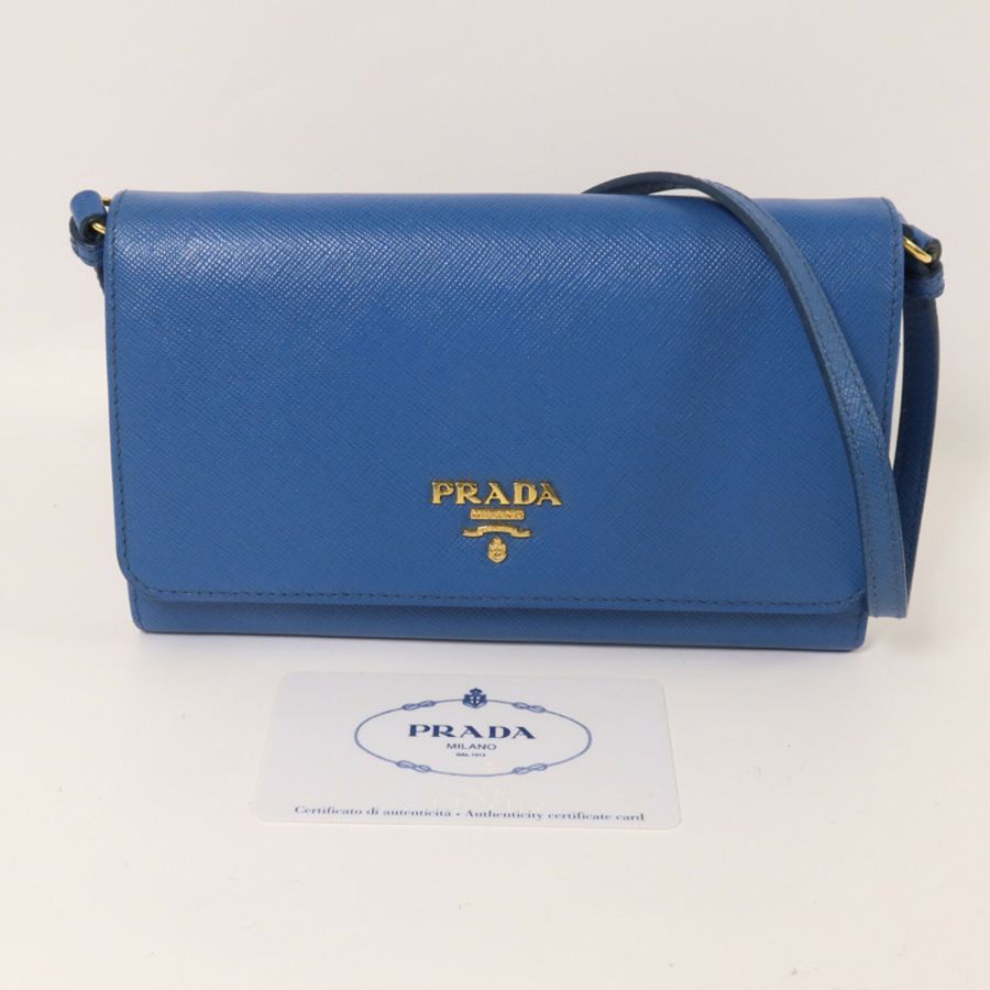 PRADA 牛皮皮革Shoulder Bag肩背袋-9