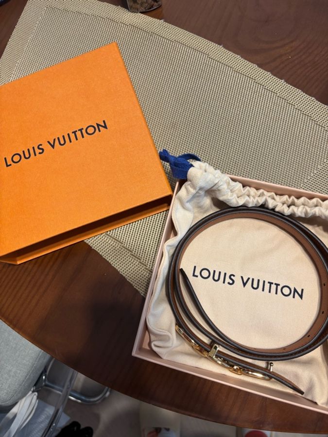 ［法國總店購買］ Louis Vuitton Initiales Reversible Belt (20 mm)-11