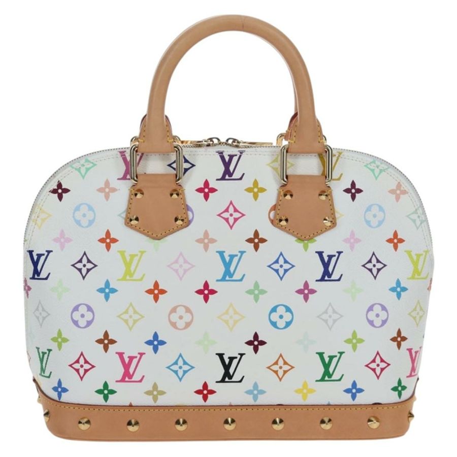 【日本直送】路易威登 (LOUIS VUITTON) 多色 Alma GM 手提包 白色 M40441 LV 正品 192463SAV-1