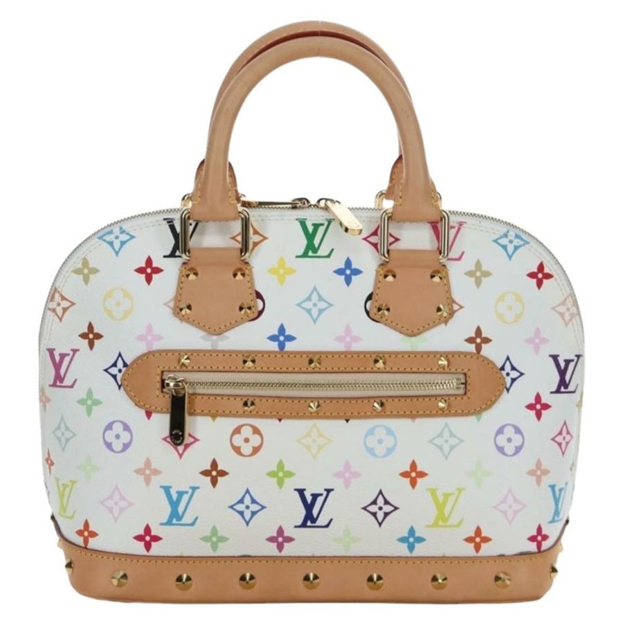 【日本直送】路易威登 (LOUIS VUITTON) 多色 Alma GM 手提包 白色 M40441 LV 正品 192463SAV-12