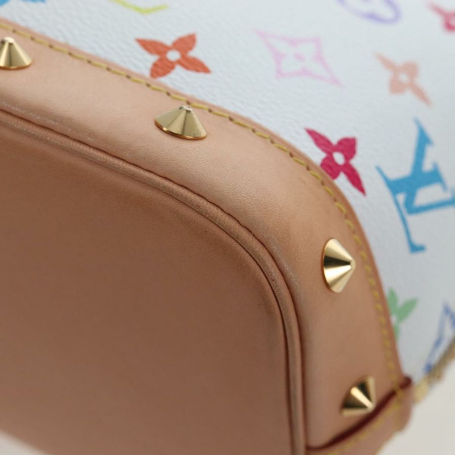 【日本直送】路易威登 (LOUIS VUITTON) 多色 Alma GM 手提包 白色 M40441 LV 正品 192463SAV-15