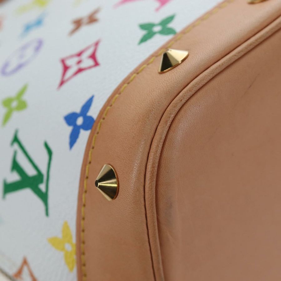 【日本直送】路易威登 (LOUIS VUITTON) 多色 Alma GM 手提包 白色 M40441 LV 正品 192463SAV-16