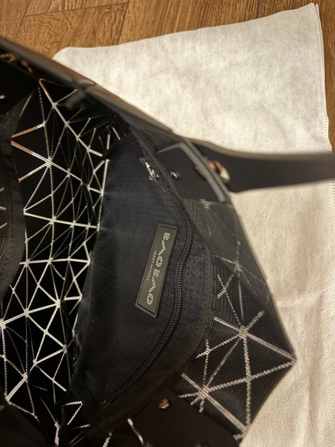 Bao Bao Issey Miyake 7x7 牛仔黑色托特包-8