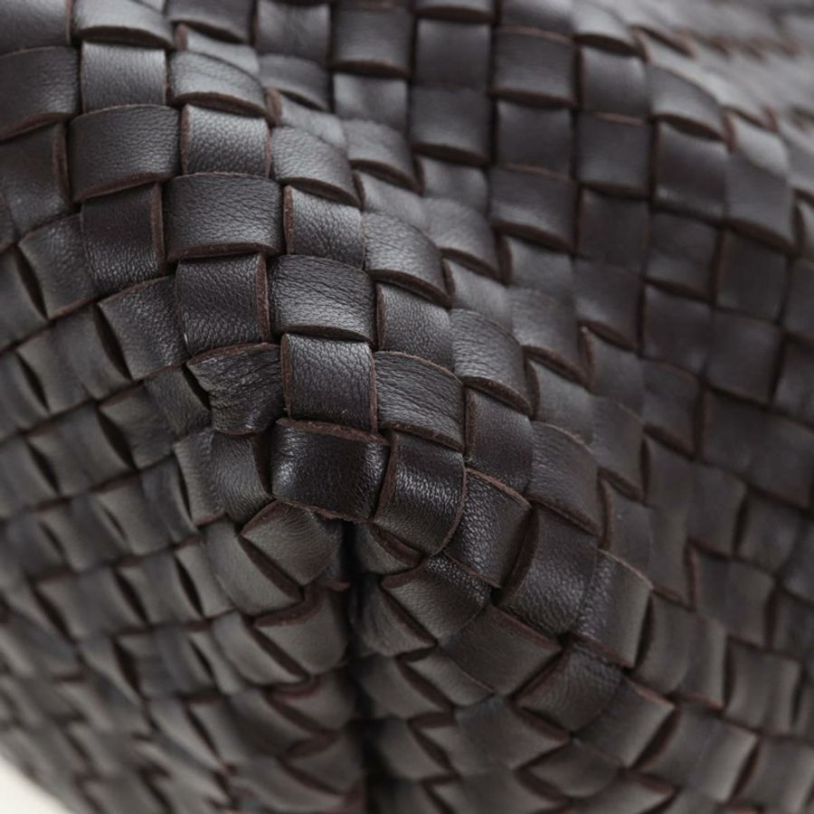【日本直送】BOTTEGA VENETA INTRECCIATO Cabas 小號包 皮革 棕色 141498 正品 am12100SAM-13