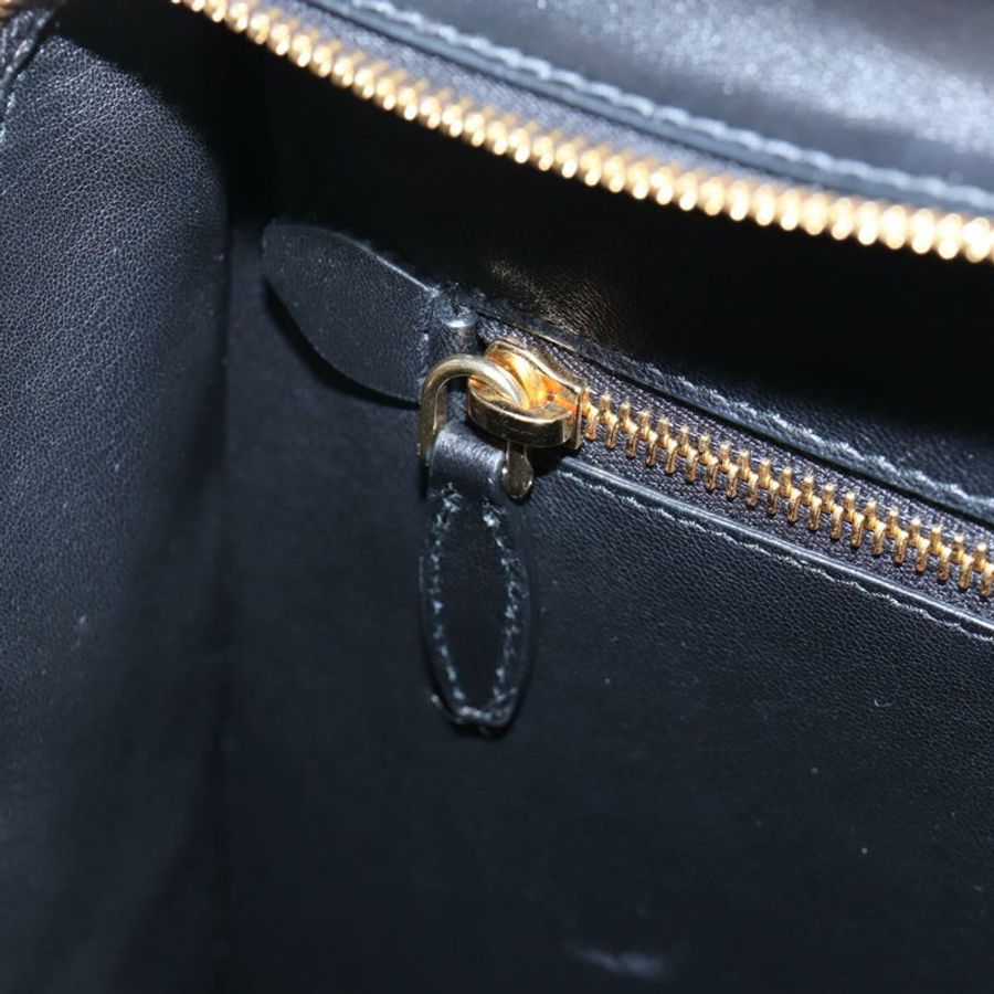 【日本直送】PRADA 黑色金色皮革肩背包,正品 190350V-24