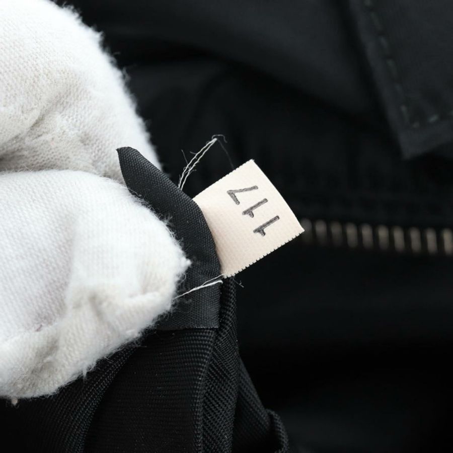 【日本直送】PRADA 雙面手袋 尼龍材質 2way 黑色 銀色 Auth 192253V-10