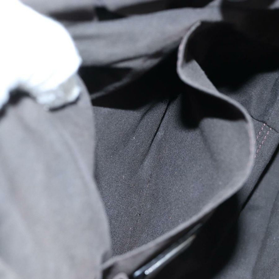 【日本直送】FENDI Zucca帆布鏈單肩包 黑色棕色 正品 187655V-23