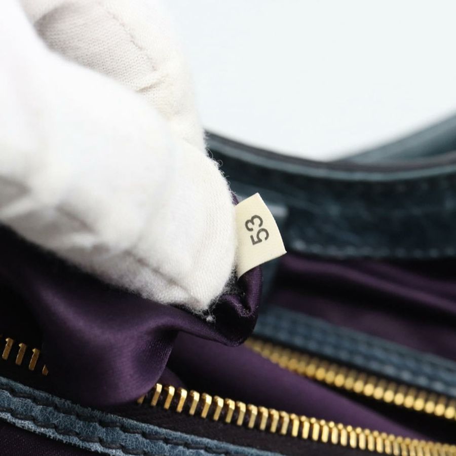 【日本直送】Miu Miu 皮革雙肩包,海軍藍/金色,正品 195286M-10