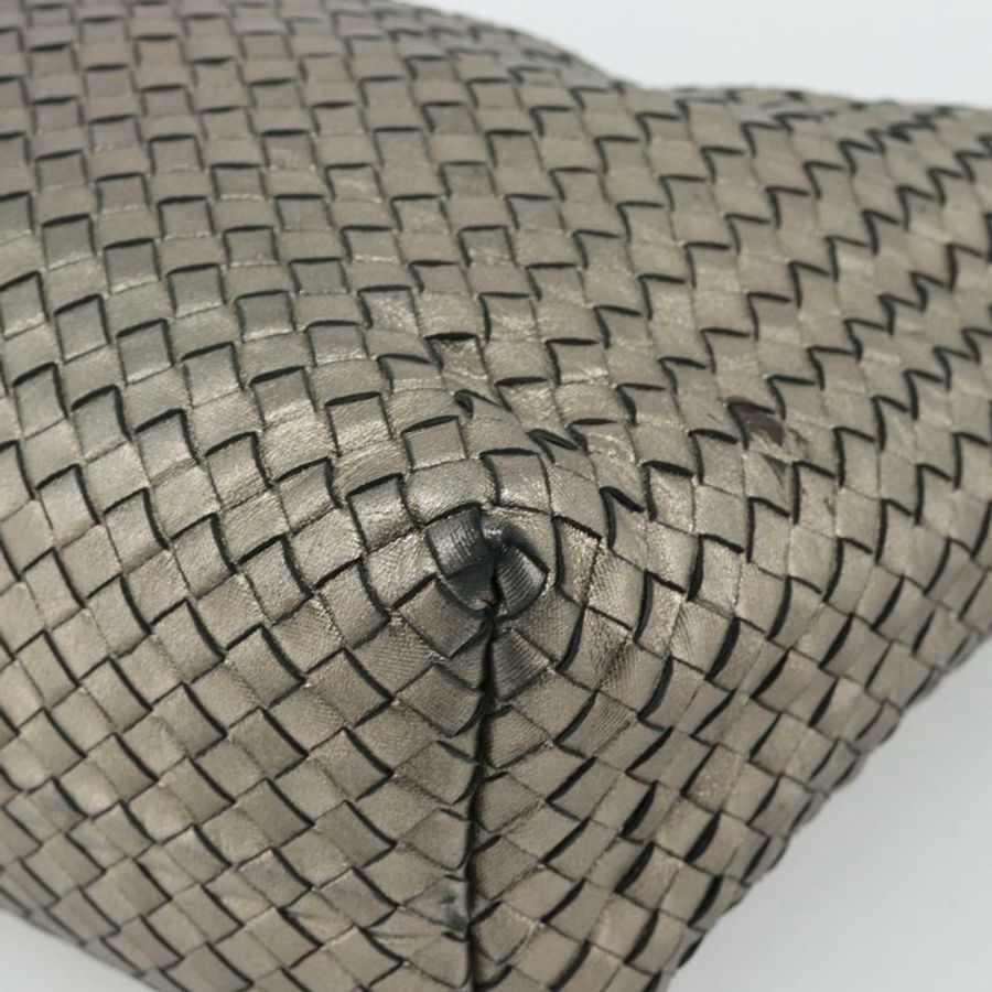 【日本直送】BOTTEGA VENETA INTRECCIATO 單肩包皮革銀色正品 194742V-14