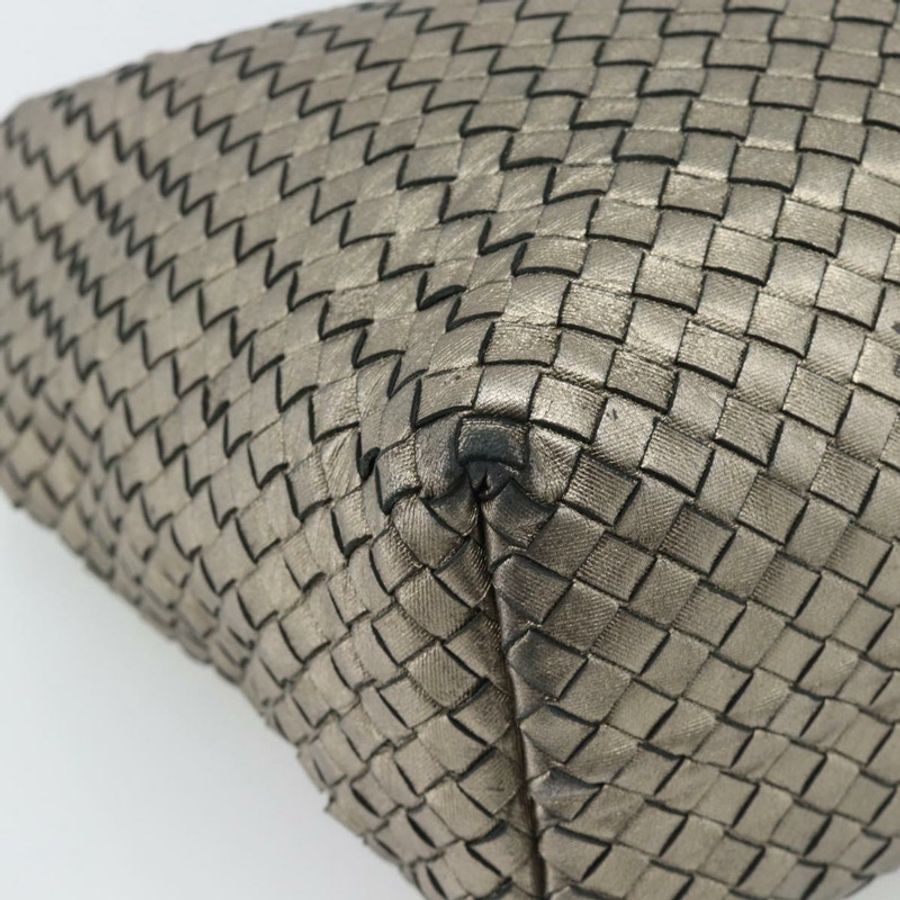 【日本直送】BOTTEGA VENETA INTRECCIATO 單肩包皮革銀色正品 194742V-15