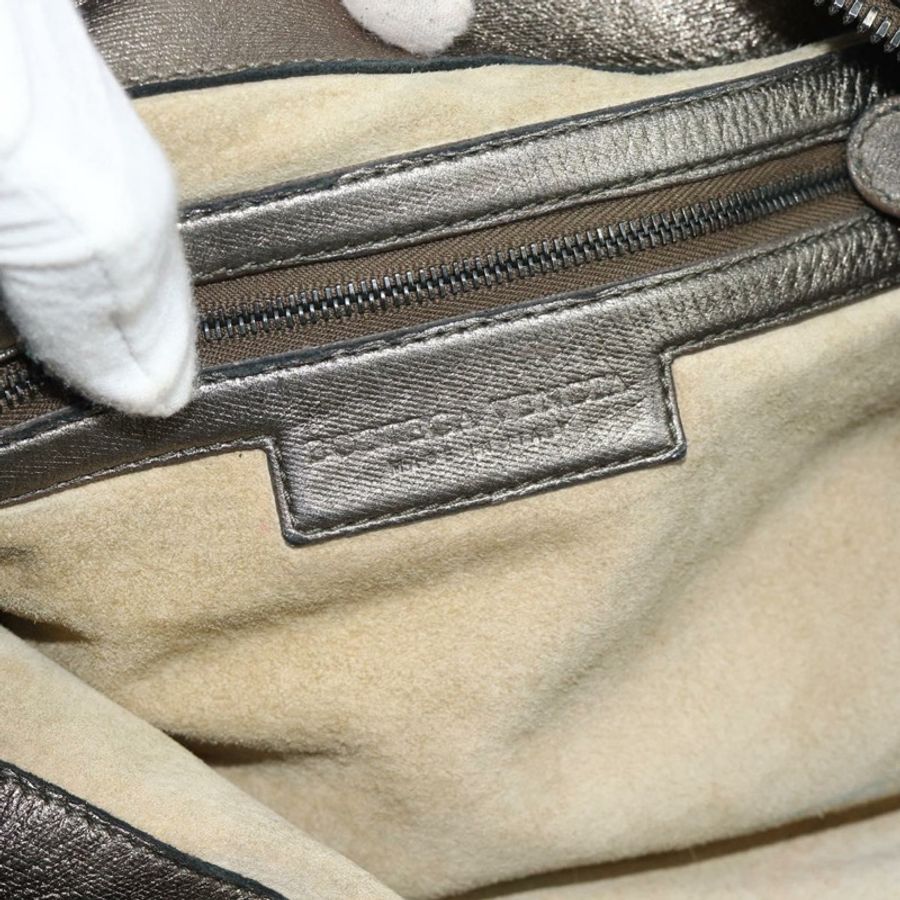 【日本直送】BOTTEGA VENETA INTRECCIATO 單肩包皮革銀色正品 194742V-17